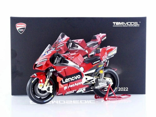 Ducatiドゥカティ Desmosediciデスモセディチ GP22 2022 Presentationプレゼンテーション / TrueScale 1/12 ミニカー