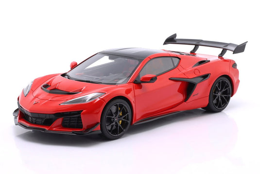 Chevroletシボレー Corvetteコルベット ZR1 2025 レッド / TrueScale 1/18 ミニカー