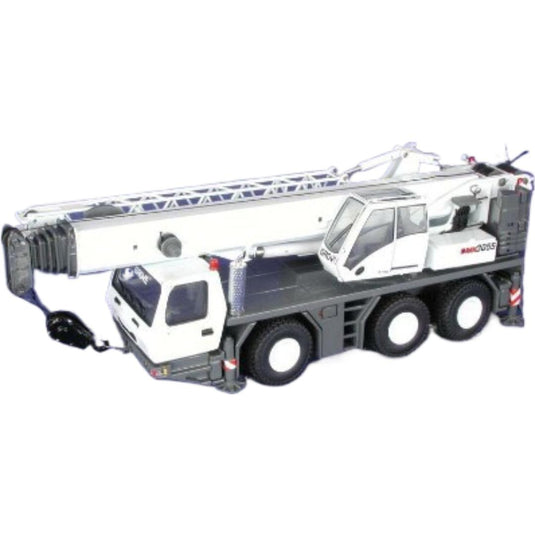 Grove GMK 3055 3軸 トラッククレーン ホワイト/グレー / TWH 1/50 建設機械模型 工事車両