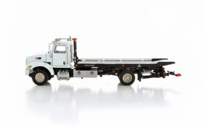 Peterbilt+Jerr-Dan 5トン Steel Shark ロールバック ホワイト / TWH 1/50 建設機械模型 工事車両