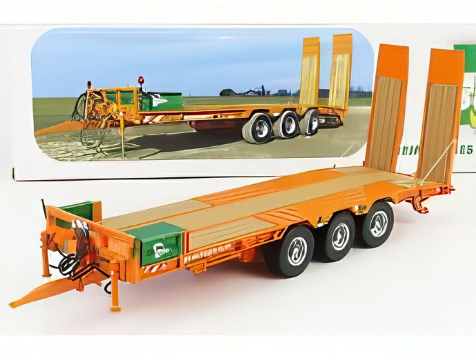 アクセサリー トラクター用トレーラー PE 32 オーカーグリーン/ Univrsal Hobbies 1/32 農機ミニカー