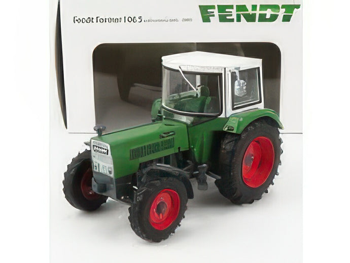 FENDT   FARMER 106S 4WD TRACTOR 1980   GREEN WHITE トラクタ / Univrsal Hobbies 1/32 建設機械模型 工事車両