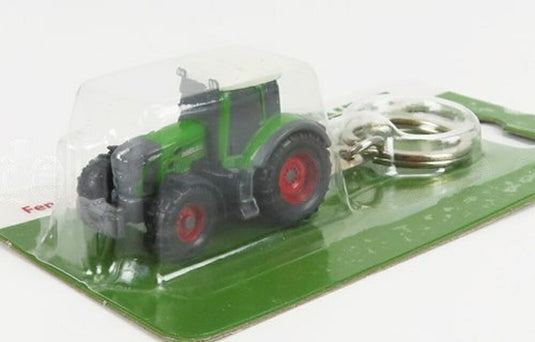 FENDT キーリング 828 VARIO トラクター 2015 グリーン ホワイト ブラック/ Univrsal Hobbies 1/87 農業機械ミニカー