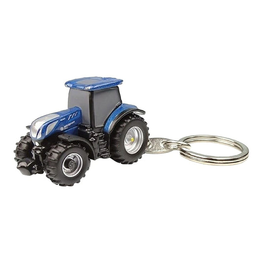 New Hollandニューホランド T7.300 Blue Power Tractorトラクター Key Ring / Universal Hobbies