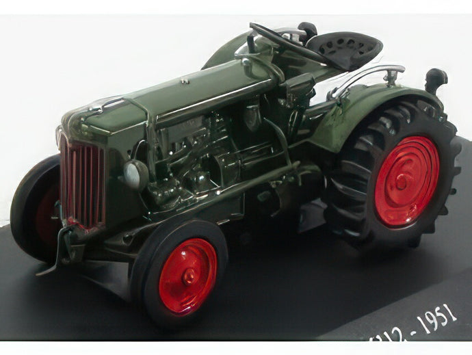 HURLIMANN   H12 TRACTOR 1951   GREEN トラクタ / Univrsal Hobbies 1/43 建設機械模型 工事車両