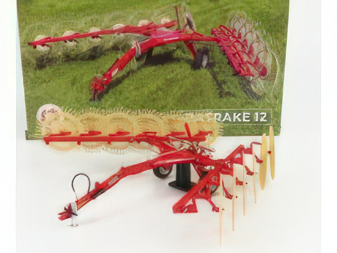 ENOROSSI  BATRAKE 12 ANDANATORE TRAINATO  RED CREAM 農業機械 / Univrsal Hobbies 1/32 建設機械模型 工事車両