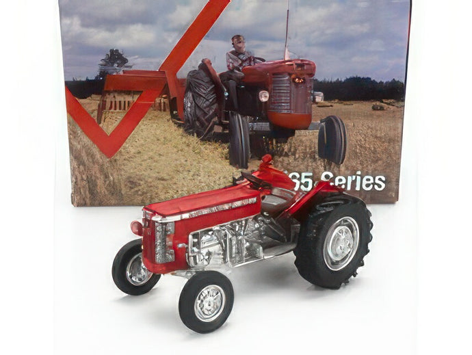 MASSEY FERGUSON   MF65 MKII TRACTOR 1968   RED SILVER トラクタ / Univrsal Hobbies 1/32 建設機械模型 工事車両