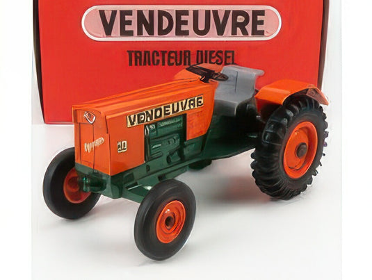 VENDEUVRE   BL V30 AGRODINE TRACTOR 1962   ORANGE トラクタ / Univrsal Hobbies 1/16 建設機械模型 工事車両