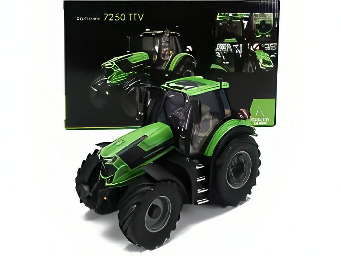 DEUTZ-FAHR 7250 TTV トラクター 2018 グリーン ブラック/ Univrsal Hobbies 1/32 農業機械 模型