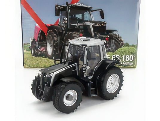 MASSEY FERGUSON   MF6S.180 TRACTOR BLACK EDITION 2022   SILVER BLACK トラクタ / Univrsal Hobbies 1/32 建設機械模型 工事車両