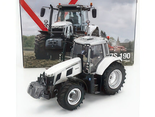 MASSEY FERGUSON   MF7S.190 TRACTOR WHITE EDITION 2022   WHITE GREY トラクタ / Univrsal Hobbies 1/32 建設機械模型 工事車両