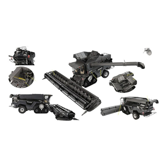 フェント Ideal 10T コンバイン 農業機械 / Universal Hobbies 1/32 ミニカー 農機模型