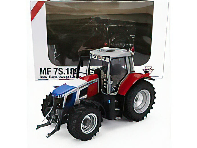 MASSEY FERGUSON  MF7S.180 TRACTOR 2022  RED WHITE BLUE/Univrsal Hobbies 1/32 模型ミニカー