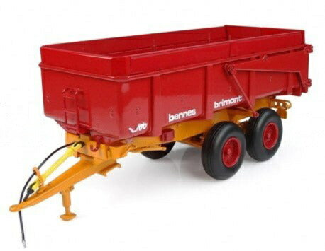 【予約】2026年発売予定BRIMONT BB12 トレーラー レッドイエロー/ Univrsal Hobbies 1/32 農機　模型