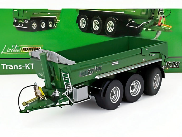 JOSKIN トレーラー TRANSKTP 2765 3軸 2010 グリーン/ Univrsal Hobbies 1/32 農機ミニカー
