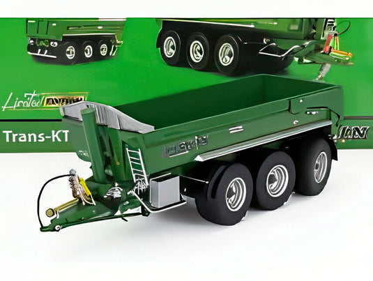 JOSKIN トレーラー TRANSKTP 2765 3軸 2010 グリーン/ Univrsal Hobbies 1/32 農機ミニカー
