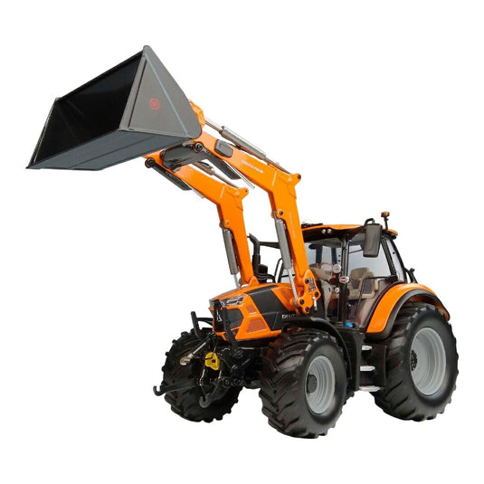 【予約】2026年発売予定 DEUTZ FAHRドイツファール 6150.4 TTV 2018 TRACTORトラクター WITH FZ 47 23 FRONT / Universal Hobbies 1/32 ミニカー