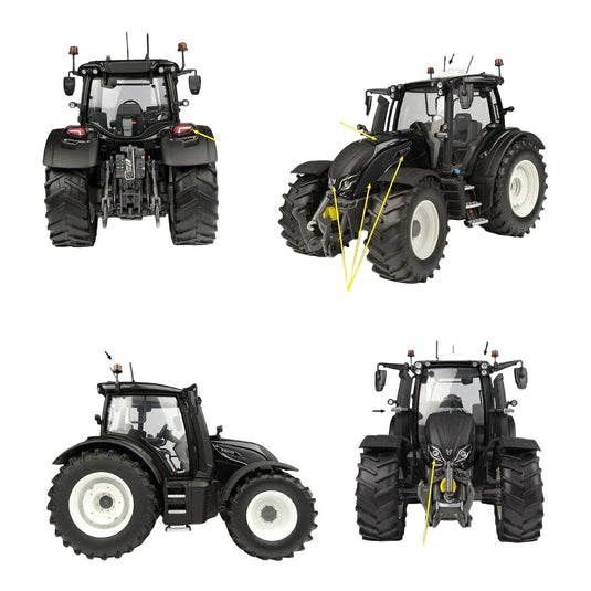 Valtra N175 トラクター ブラック / Universal Hobbies 1/32 ミニカー 農機模型
