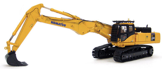 Komatsuコマツ PC450LC Excavator油圧ショベル with Short BoomF / Universal Hobbies 1/50 模型
