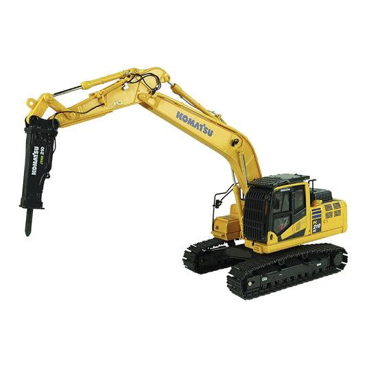 Komatsuコマツ PC210 LC-11 Excavator油圧ショベル with Hammer Drill / Universal Hobbies 1/50 模型
