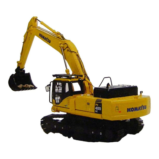 コマツ Komatsu PC400 LC ショートアーム解体仕様機 / Universal Hobbies 1/50 ミニカー 建設機械模型 工事車両