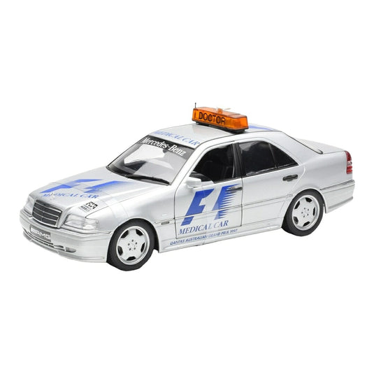 Mercedes Benzメルセデスベンツ Cクラス W202 AMG メディカルカー F1 1997 シルバー / UT Models 1/18 ミニカー