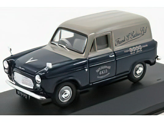 FORD ENGLAND 300e THAMES VAN FRANK G.GATES LTD 1954 BLUE GREY/VANGUARDS 1/43ミニカー