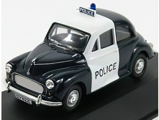 MORRIS MINOR 1000 POLICE 1963 DARK BLUE WHITE/VANGUARDS 1/43ミニカー