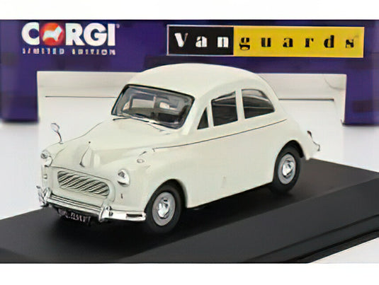 MORRIS MINOR 1000 1963 WHITE/VANGUARDS 1/43ミニカー