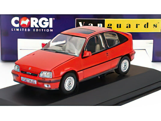 VAUXHALL ASTRA GTE 16V 1989 RED/VANGUARDS 1/43ミニカー