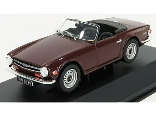TRIUMPH TR SPIDER OPEN 1962 BORDEAUX/VANGUARDS 1/43ミニカー