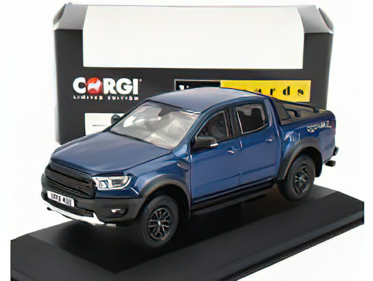 FORD USA RANGE RAPTOR PICK-UP 2022 BLUE MET/VANGUARDS 1/43ミニカー