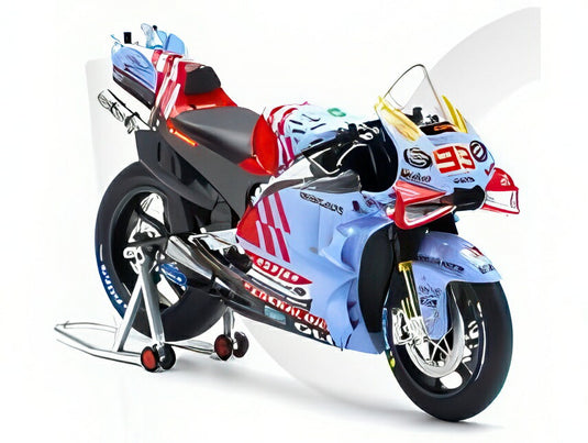 【予約】2025年発売予定DUCATI デスモセディチ GP23 TEAM グレシーニレーシング N 93 MOTOGP 2024 マルク・マルケス ライトブルー/ NZG 1/12 KENG FAIミニカー