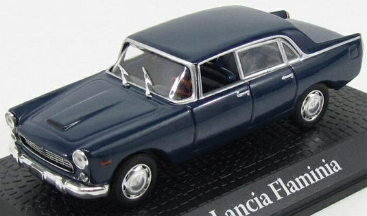LANCIAランチア FLAMINIA プレジデンシャル オリンピック イタリア 1960 ブルー VOITURES-DE-CHEFS-D'ETAT-ATLAS TV SERIES / EDICOLA 1/43 ミニカー