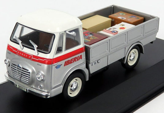 Alfa Romeoアルファロメオ Romeo 2 Truckロメオ2トラック Fadisa Iberiaファディサイベリア 1965 シルバー ホワイト / EDICOLA 1/43 ミニカー