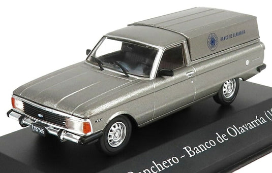 FORDフォード USA ランチェロ ピックアップ クローズド 1984 グレー VEH?CULOS-INOLVIDABLES-DE-REPARTO-Y-SERVICIO-ARGENTINA-SALVAT / EDICOLA 1/43 ミニカー