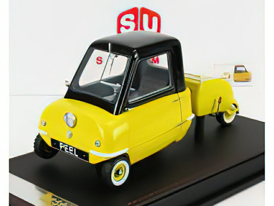 PEEL - P50 WITH TRAILER 1964 - YELLOW BLACKVMB-MODELS 1/18ミニカー