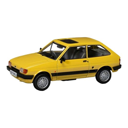 Fordフォード Fiestaフィエスタ Mk2 1.1L イエロー / VANGUARDS 1/43 ミニカー