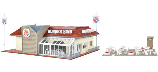 HOゲージ 鉄道模型 Vollmer フォルマー Burger King restaurant interior LED lighting functional kit