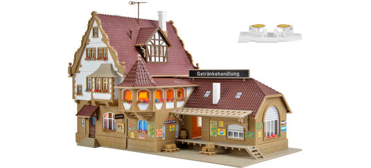 HOゲージ 鉄道模型 Vollmer フォルマー Beverage shop interior design LED lighting functional kit
