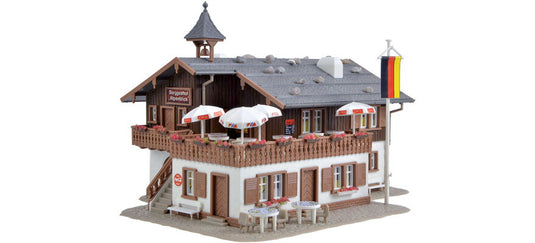 HOゲージ 鉄道模型 Vollmer フォルマー アルプス地域のレストラン Restaurant in alpine area