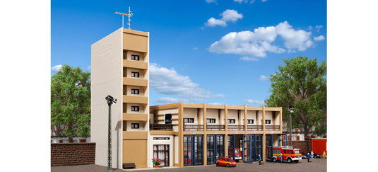 HOゲージ 鉄道模型 Vollmer フォルマー Municipal fire station 市営消防署