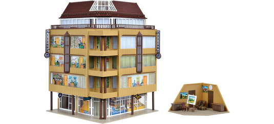 HOゲージ 鉄道模型 Vollmer フォルマー 街のコーナーハウス キット City corner house kit