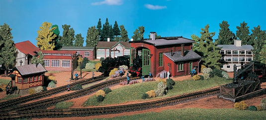 HOゲージ 鉄道模型ストラクチャー Vollmer フォルマー single-lane locomotive shed