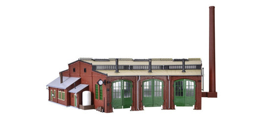 HOゲージ 鉄道模型ストラクチャー Vollmer フォルマー Roundhouse functional kit