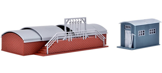 HOゲージ 鉄道模型 Vollmer フォルマー Sand bunker with quonset hut