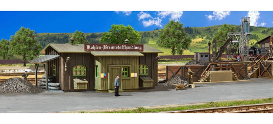 Nゲージ 鉄道模型 Vollmer フォルマー 石炭燃料デポ キット Coal and fuel depot kit