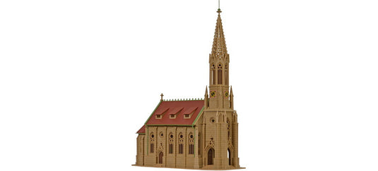 Nゲージ 鉄道模型 Vollmer フォルマー シュトゥットガルト ベルクの教会 City Church Stuttgart Berg