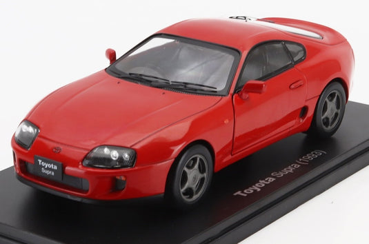 TOYOTAトヨタ スープラ 1993 レッド HACHETTE-JAPANESE-CAR-COLLECTION / EDICOLA 1/24 ミニカー