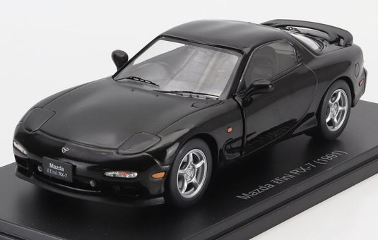 Mazdaマツダ RX7 1991 ブラック HACHETTE-JAPANESE-CAR-COLLECTION / EDICOLA 1/24 ミニカー
